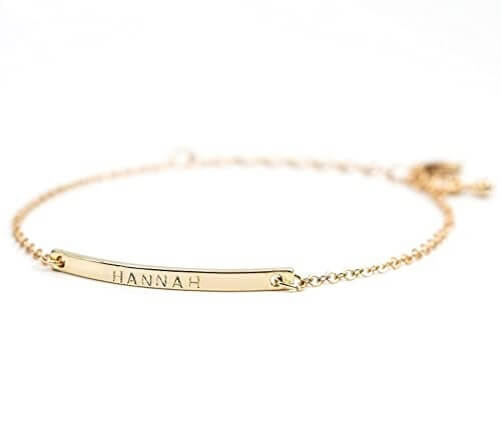 Bracelet-Personalized-gift-Gold-Plated-gifts-that-start-with-b