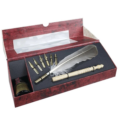 Quill-Pen-Set-Gifts-That-Start-With-Q