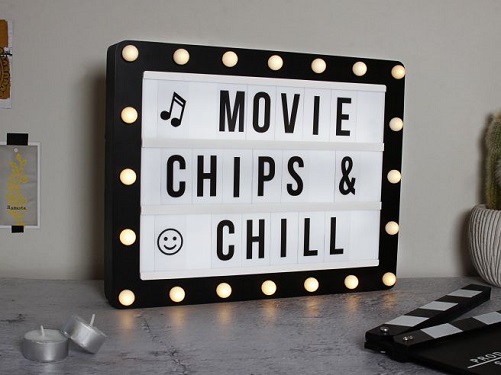 Cinema-Lightbox-gifts-for-writers