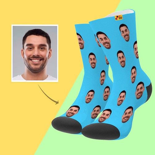 Custom-Face-Socks-inexpensive-personalized-gifts