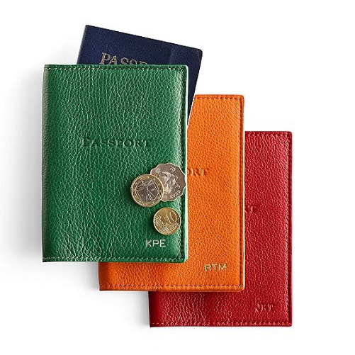 Mark & Graham Leather Passport Case