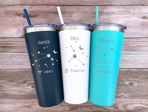 Zodiac-Sign-Tumbler-22nd-Birthday-Gifts