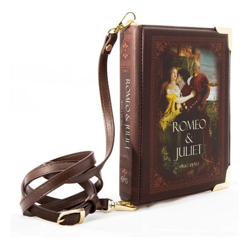A Romeo and Juliet Book Purse Shakespeare gifts