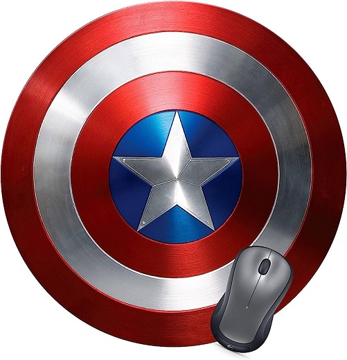 Captain America Shield Mousepad gifts for adults