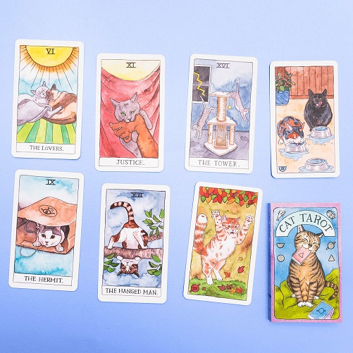 Cat Tarot Cards gifts for cat moms