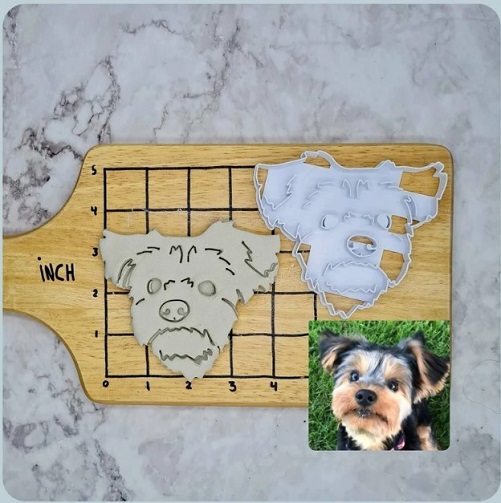 Custom Pet Portrait Cookie Cutter