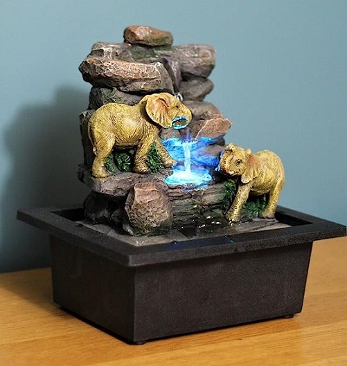 Elephant Delight Indoor Fountain elephant gifts