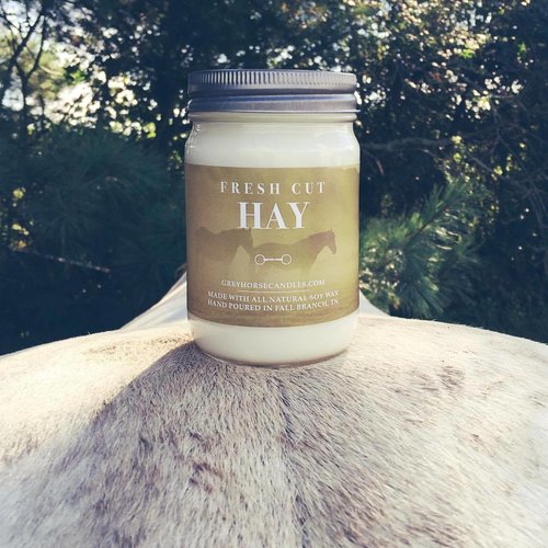 Fresh Cut Hay Candle gifts for horse lovers
