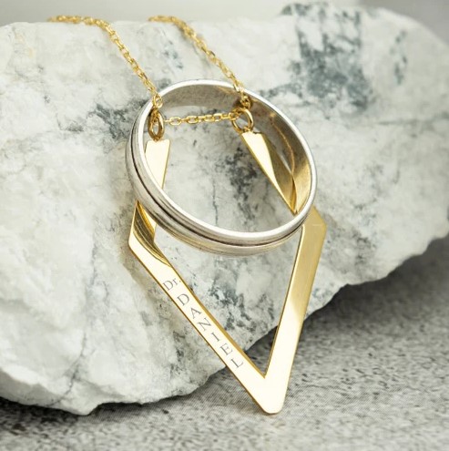 Geometric Ring Holder administrative professional gift ideas