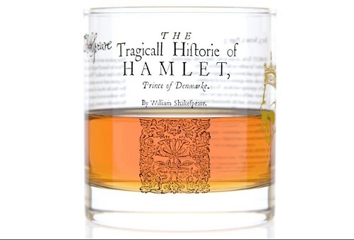 Hamlet Glass Shakespeare gifts
