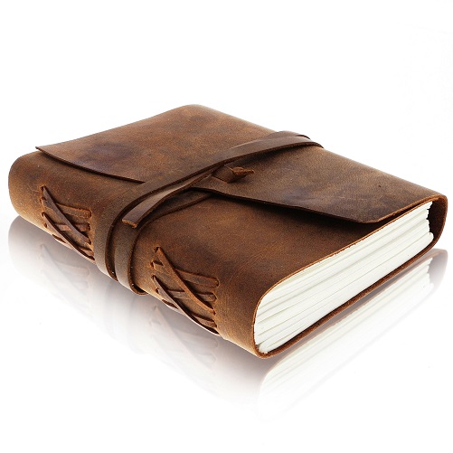 Leather Writing Journal administrative professional gift ideas