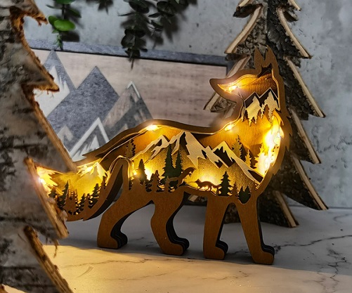 Mountain-Landscape-Fox-Lamp-fox-gifts