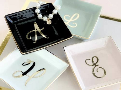 Personalized Ring Dishes personalized bridesmaid gifts