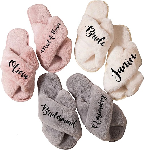 Personalized-Slippers-with-Names-Bridesmaid
