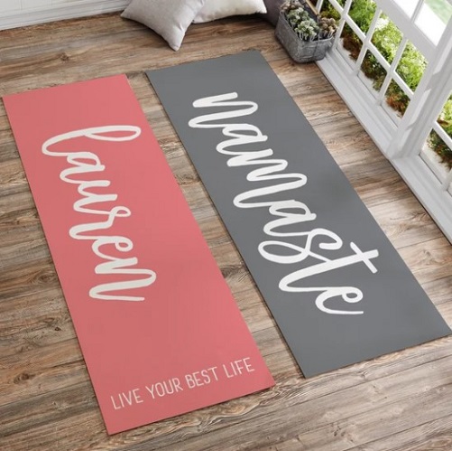 Personalized Yoga Mats personalized bridesmaid gifts