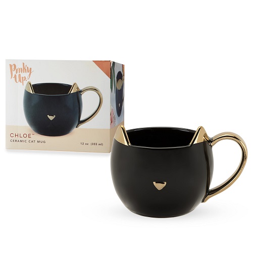 Pinky Up Chloe Cat Mug gifts for cat moms