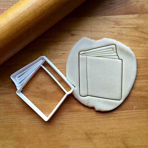 SweetPrintsInc Book Cookie Cutter gifts for literature lovers