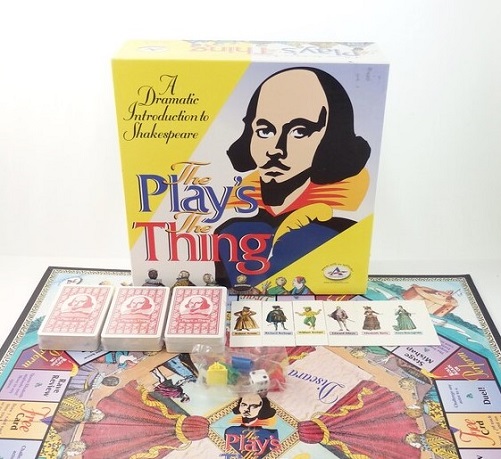 The Play's the Thing Board Game Shakespeare gifts