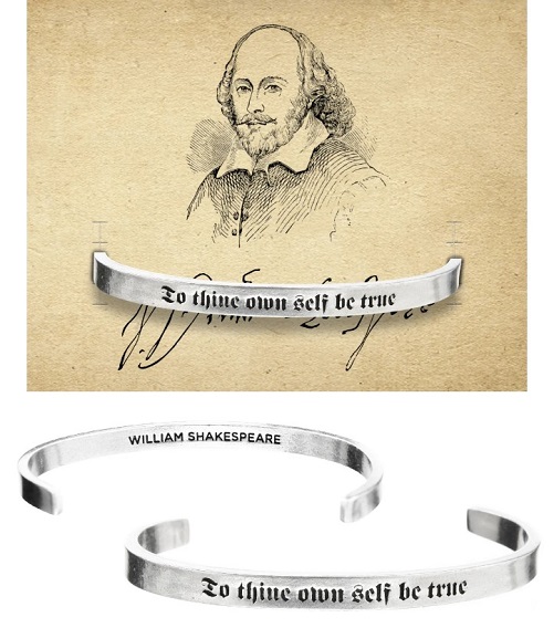 To Thine Own Self Be True Bracelet