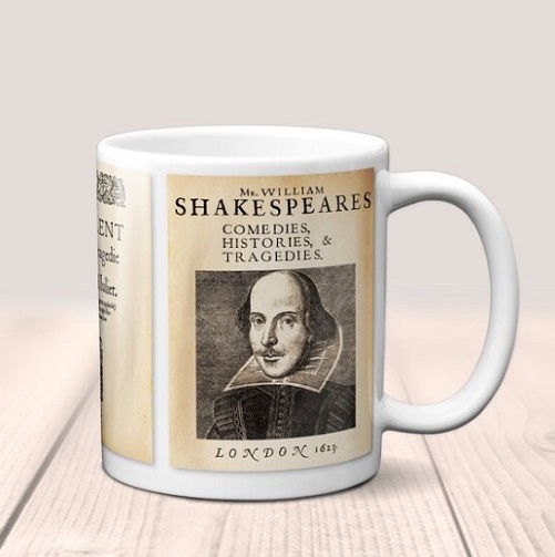 William Shakespeare Mug Shakespeare gifts