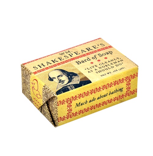 William Shakespeare's Bard of Soap Shakespeare gifts