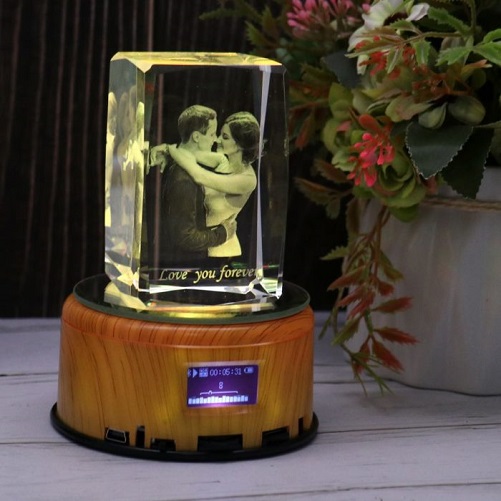3D Photo on Desk personalized gifts for husband