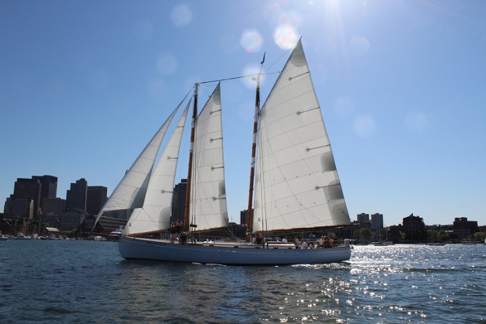 Boston Harbor Schooner Sailing experience gifts boston