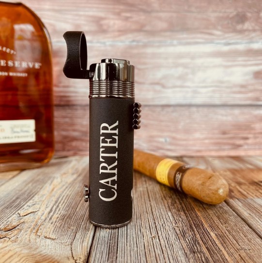 Custom Cigar Torch Lighter personalized gifts for him