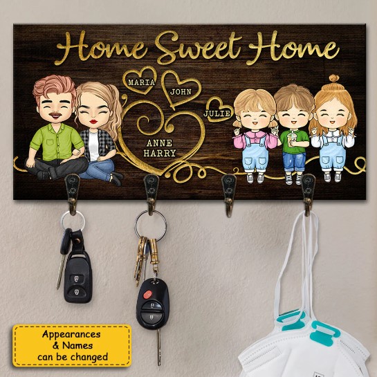 Custom Key Holder personalized gifts for him