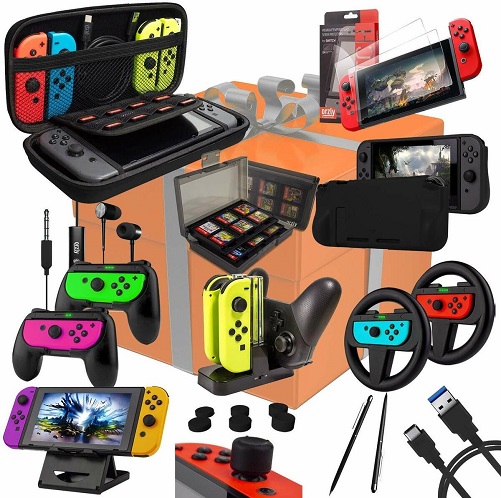 Geek Pack for Nintendo Switch gifts for gamers