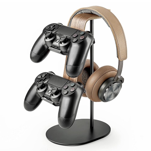 Kaseny Wooden Controller and Headset Organizer