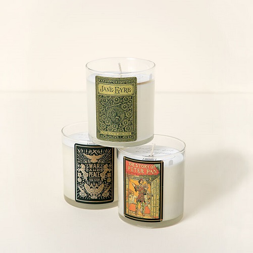Literature Candle gifts for book lovers