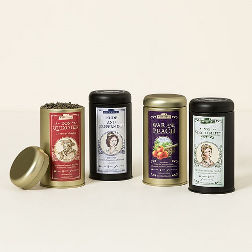 Novel Tea Literary Blends gifts for book lovers