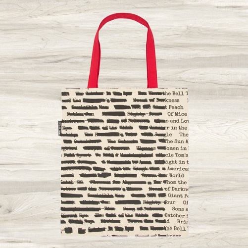 Out of Print Banned Book Tote Bag gifts for book lovers