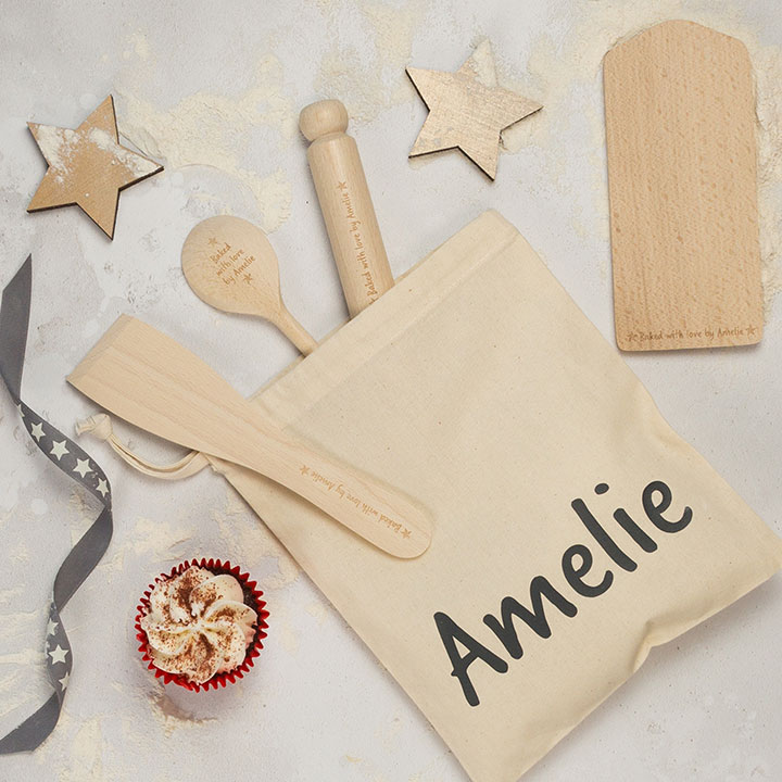 Personalized Kids Baking Set Personalized Childrens Gifts