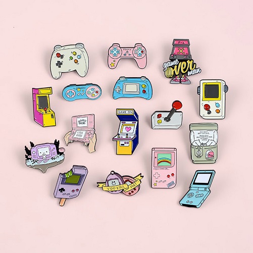 Retro Video Gaming Pin Set gifts for gamers