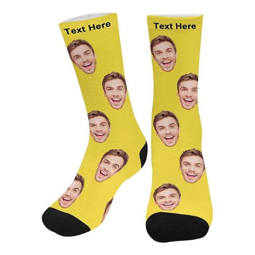 Socks Personalized with His Face