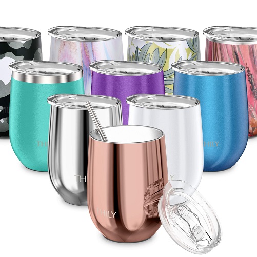 Stemless Insulated Wine Tumbler gifts for wine lovers