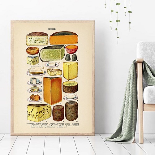 Cheese Print gifts for cheese lovers