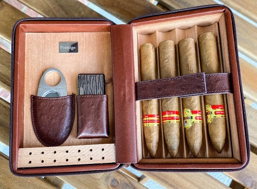 Custom Name Cigar Case gifts for cigar lovers