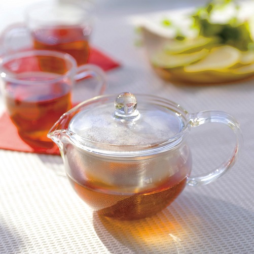 Hario ChaCha Kyusu Maru Glass Teapot