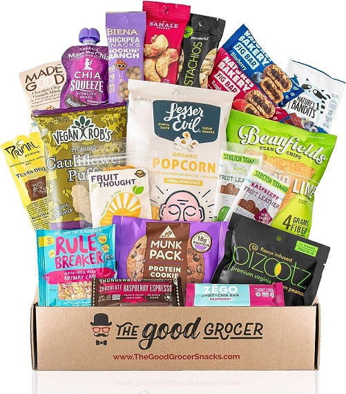 Healthy Vegan Snacks Care Package