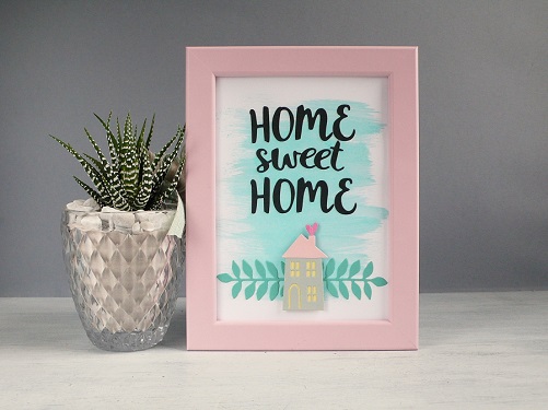 Home Sweet Home Frame housewarming gift ideas for couple