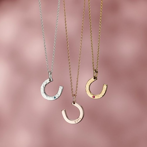 Horseshoe Necklace 40th birthday gift ideas women