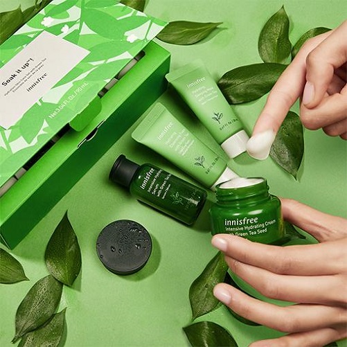 Hydration Heroes Green Tea Skincare Routine Set