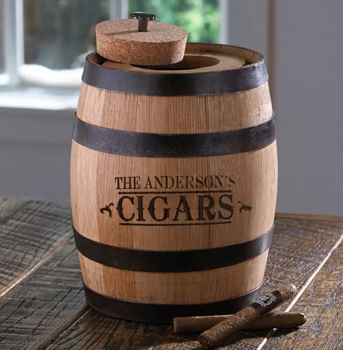 Kentucky Bourbon Cigar Infusion Barrel Humidor