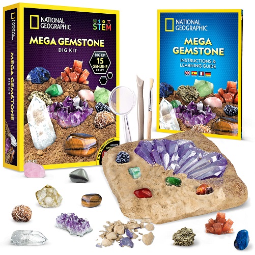 Mega Gemstone Dig Kit last minute christmas gifts for mom