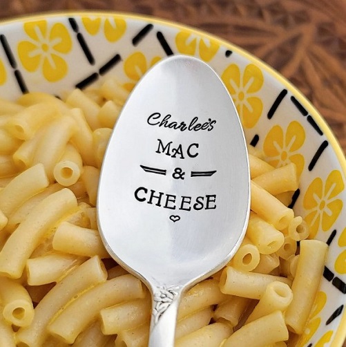 Personalized Mac and Cheese Spoon