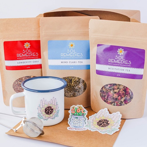 Relaxation Tea Kit gifts for tea lovers