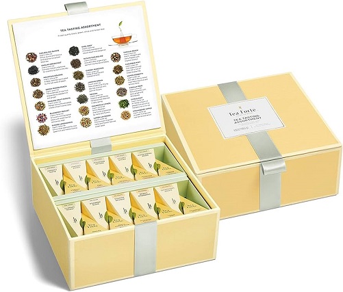 Tea Forte Organic Assorted Variety Tea Sampler